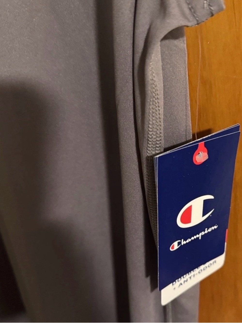 Champion Tank Top Mens XL Tall Gray Wicking XLT - Picture 2 of 4